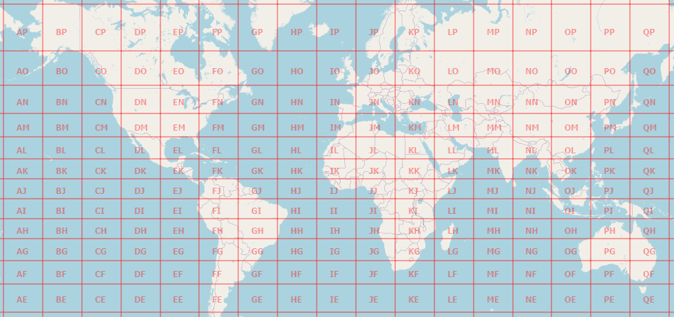 UL world map